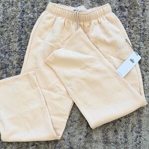 ALO Yoga Women's Cream Pantsuit